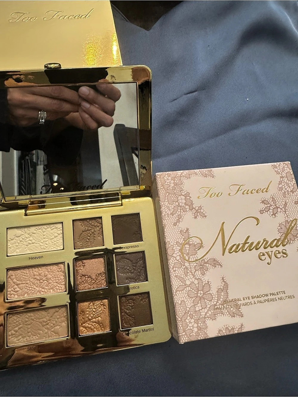Too Faced Natural Eyes Neutral Eyeshadow Palette Rare BNIB discontinued